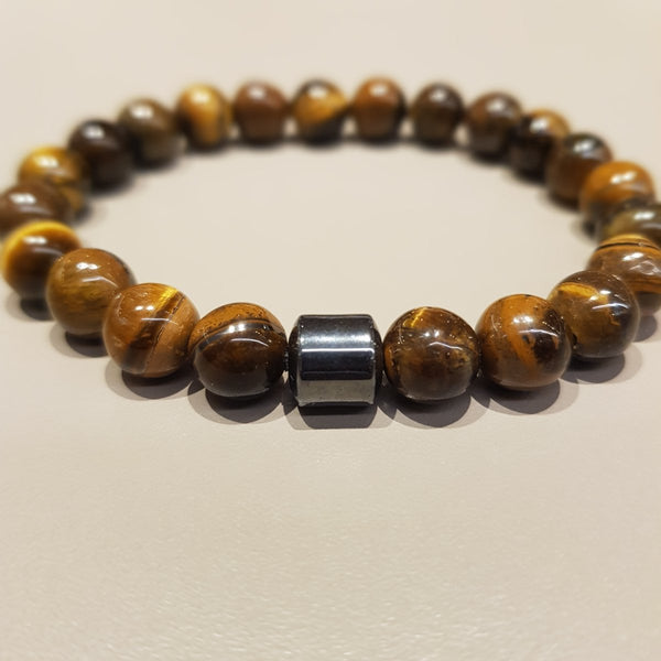 Tiger Eye Bracelet (8mm) - MCA Design by Maria