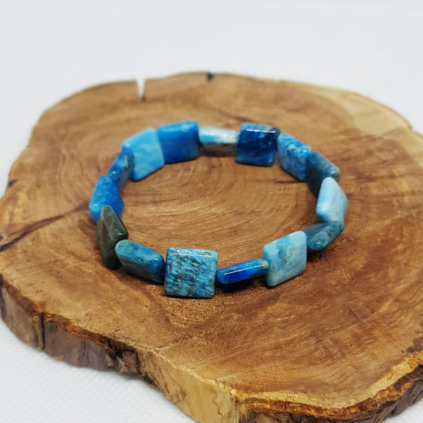 Square Apatite Bracelet - MCA Design by Maria