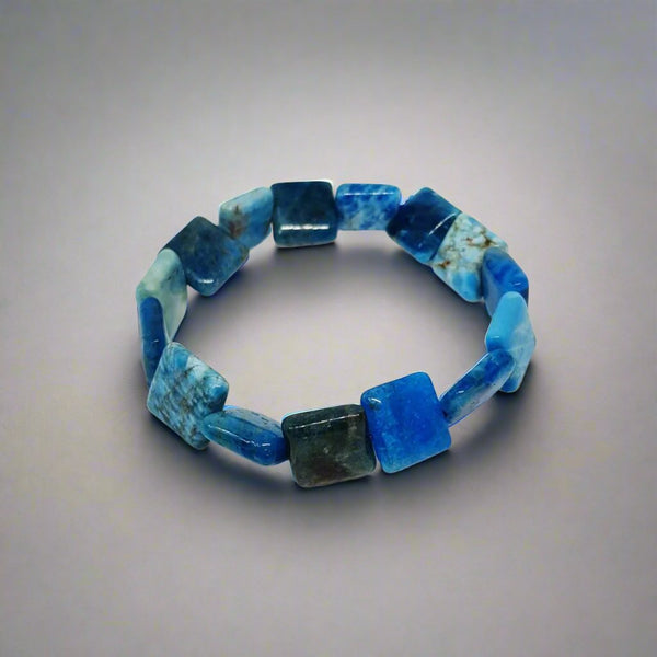 Square Apatite Bracelet - MCA Design by Maria